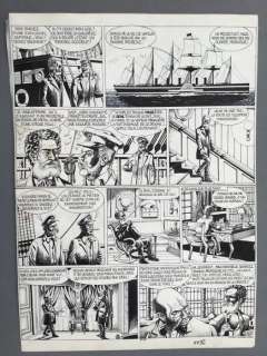 Devos, Jacques - Planche originale (p.26 ) - Vingt Mille Lieues Sous les Mers | Catawiki