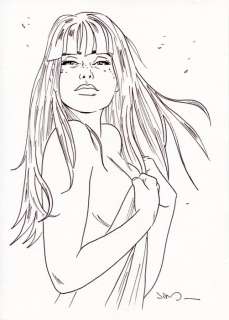 Jim (Terrasson, Thierry)  - Originele tekening - Marie - Een nacht in Rome - (2018) | Catawiki