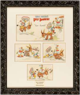 DONALD DUCK "SILLY SYMPHONY - DON DONALD" GOOD HOUSEKEEPING PAGE ORIGINAL ART BY TOM WOOD. | Hake’s