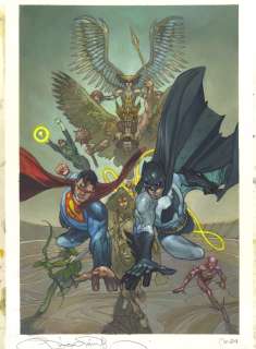 Simone Bianchi | Justice League Unlimited n°1 DC Comics variant cover 2024 | Simone Bianchi