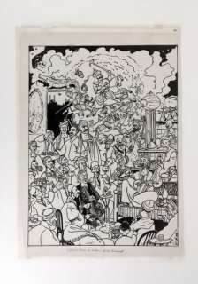 Golo Illustration Encre... | GOLO Illustration Encre de chine sur calque 52 x 37... | Vermot et Associés