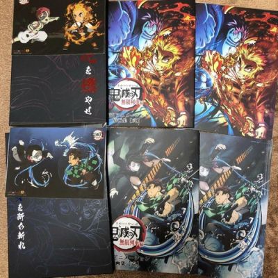 Movie Demon Slayer Infinite Train Battle Action Original Drawing Box Set | eBay Europe (Buy It Now)