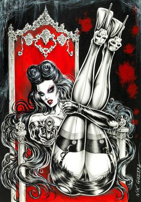 Lot 40 - Guerra Nik - "Amara Long With the Gun", 2018 | Urania Casa d’Aste