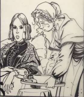 Samber -  Originele uitgewerkte Samber studietekeningen door Yslaire | Catawiki