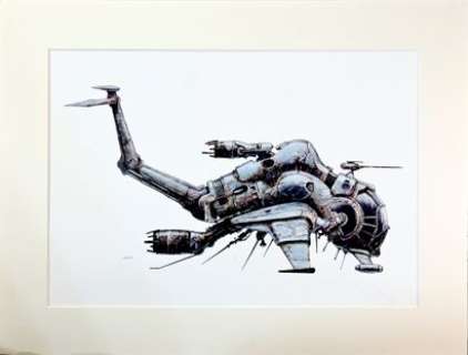 Garcia, Patrice... | Garcia, Patrice Immortel Illustration originale aux... | Aibo Art Auction