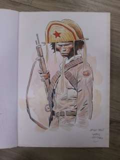 Corto Maltese - Frisano - Aquarelle hommage - En Attendant CORTO - EO - (1996) | Catawiki