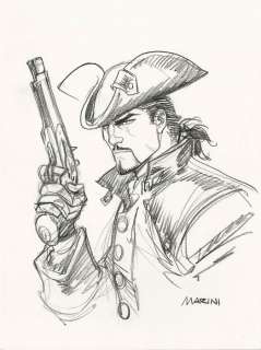 Marini, Enrico  - Le scorpion - illustrazione originale | Catawiki