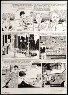 Renaud  - Planche originale (p.23) - Jessica Blandy T.24 - Les Gardiens | Catawiki