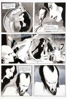 Rabaté - Ibicus, planche n°57 au lavis et Ã  la gouache du…