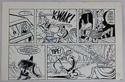 Hanco Kolk - Originele halve pagina - Gilles de Geus - La Batavia-page 40A - (1988) | Catawiki