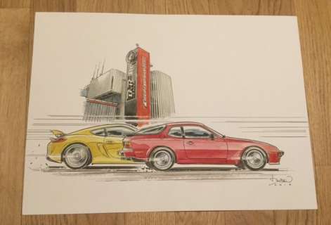 Benéteau, Benjamin - Dessin original en couleur - Michel Vaillant (2017) | Catawiki