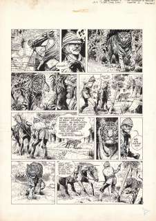 FRANZ (1948-2003) - Lot 118 - Lester Cockney - Une Hongroise au Pendjab Encre de...