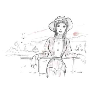 CHARLES - «India Dreams» - Tirage de Tete du tome 6… | Collauctions