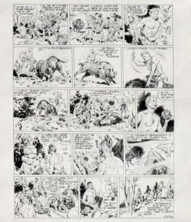 Poïvet. Raymond - Â«Il y a 50.000 ansÂ». Encre de Chine sur papier pour la