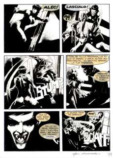 Dylan Dog n. 214 - Corrado Roi - tavola originale "Manila" - Page volante - (2004) | Catawiki