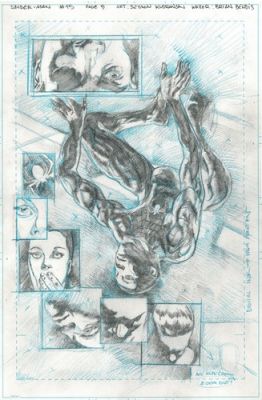 Original Spider-Man #15 Page 9 Art – Miles Morales Bendis Kudrański Marvel OA | eBay US
