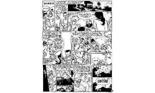 FRANK . Â«BroussailleÂ». Encre de Chine noire pour la planche 11 de l’album | Tessier Sarrou