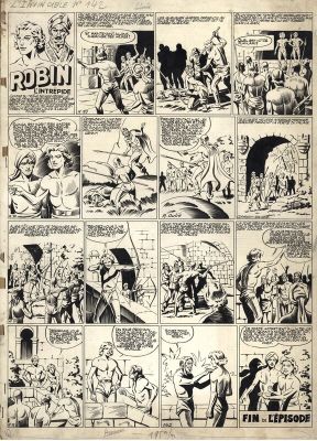 André Oulié | Oulié : Robin l’Intrépide planche 23 | 2DGalleries