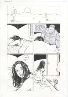 Terry Moore | Motor Girl Issue 2 Page 2 Original Art | Terry Moore