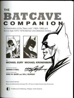 Neal Adams | The Batcave Companion with Neal Adams drawing inside | Neal Adams
