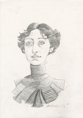 Dave McKean | Raptor – Dessin original inédit 57 | 2DGalleries