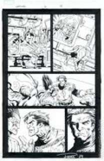 Original Art for Guardians of the Galaxy (2nd Series) Issue 6, Page 18 by Paul Pelletier | mycomicshop.com