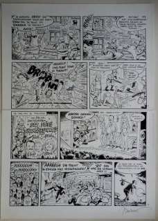 Bosschaert, Jan  Originele pagina (p.2) - De Geverniste Vernepelingskes - Gag ’Jan Verheyen’ | Catawiki