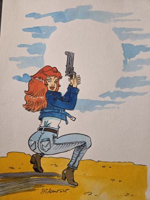 Bruno Di Sano | Illustration originale couleur aquarelle de Di sano | 2DGalleries