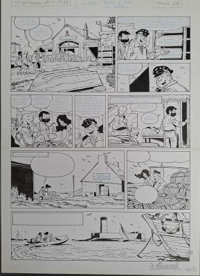 Alain Sikorski | Tif et Tondu, Fort Cigogne, page 28 | 2DGalleries