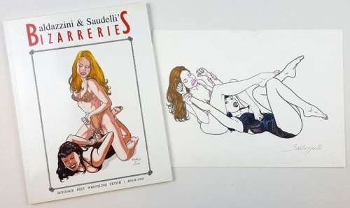 Baldazzini & Saudelli - vol. Bizarreries con illustraz. originale - (2000) | Catawiki