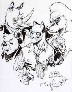 Guarnido | Blacksad, illustration Ã  l’encre de Chine et au c… | Banque Dessinée