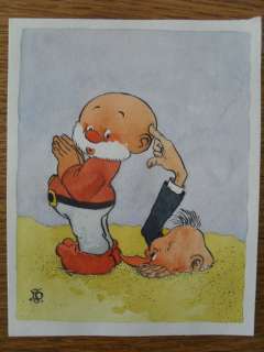 Dulieu, Jean | Original illustration in colour  - Paulus de Boskabouter / Paulus the Woodgnome | Catawiki