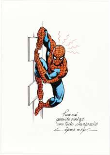 SPIDER-MAN SPECIALTY ORIGINAL ART BY RAFAEL LÓPEZ ESPÍ. | Hake’s