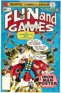 FUN AND GAMES MAGAZINE #7 NEAR COMPLETE STORY & COVERS COLOR GUIDES (ANDY YANCHUS COLORIST). | Hake’s