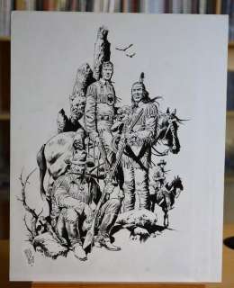 Tex - Raul Cestaro - Illustrazione originale - Page volante - (2011) | Catawiki