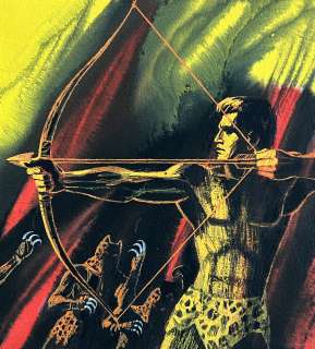 Richard Powers (American, 1921-1996) | Tarzan and the Leopard Men (1964) | Shasta/Phoenix