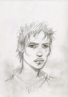 Enki Bilal | Enki BILAL – GRAPHITE IN PROGRESS 3 – Dessin original 61 | 2DGalleries