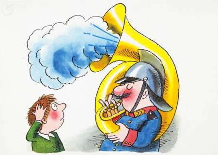 Jerzy Flisak (1930 - 2008) | Jerzy Flisak | "Albośmy to tacy cacy", ilustracja do książki Tadeusza Fangrata, s. 35, 1989 | Desa Unicum