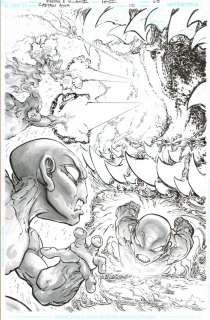 Freddie E. Williams II | Captain Atom (Issue 10 pg. 5) 11 x 17 | Freddie E. Williams II