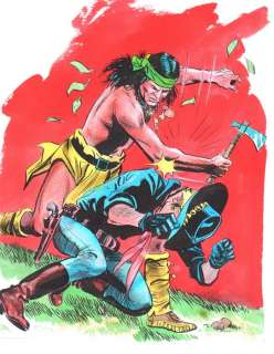 El Bravo n. 70 - P. Ongaro - copertina originale - Page volante (1983) | Catawiki