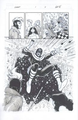 Robert Gill | Gambit: Wanted #1, Page 11 | Geoff M Art Sales