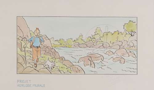 Hergé, Georges Remi... | HERGÉ, Georges Remi dit (1907-1983) Studio HERGÉ, projet,... | Stanley’s Auction