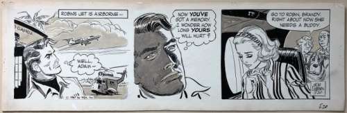 Bob Lubbers Robin Malone - Daily Strip 20.05.1967 - Autre - (1967) | Catawiki