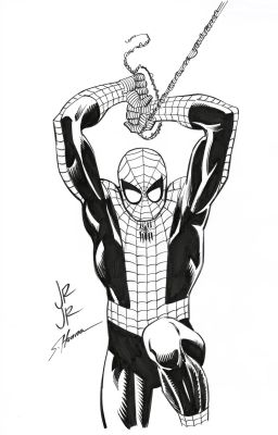 Spiderman by Romita Jr and Scott Hanna | DiTullio Art Collective