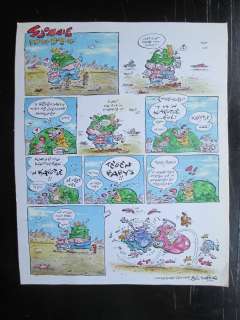 Schreurs, Eric - Originele pagina in kleur - Joop Klepzeiker 16 - Aflevering van Sjonnie (2000) | Catawiki