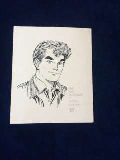 Paape, Eddy  - Dessin original (dédicace) - Marc Dacier  - (1994) | Catawiki