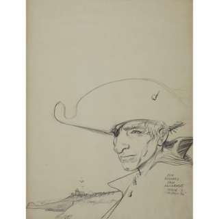 Patrice PELLERIN (Ne en 1955) Dessin dedicace Crayon sur… | Tajan