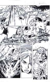 JACKSON GUICE: IRON FIST #01 p.16 | Rojay’s Original Art