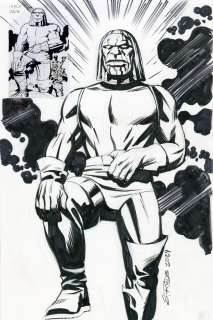 Steve Rude - Darkseid TwoMorrows Pen and Ink