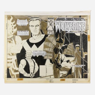 Marshall Rogers | Marvel Comics Presents #40 Wraparound Cover Original Art (Marvel Comics, 1990) | Landry Pop Auctions